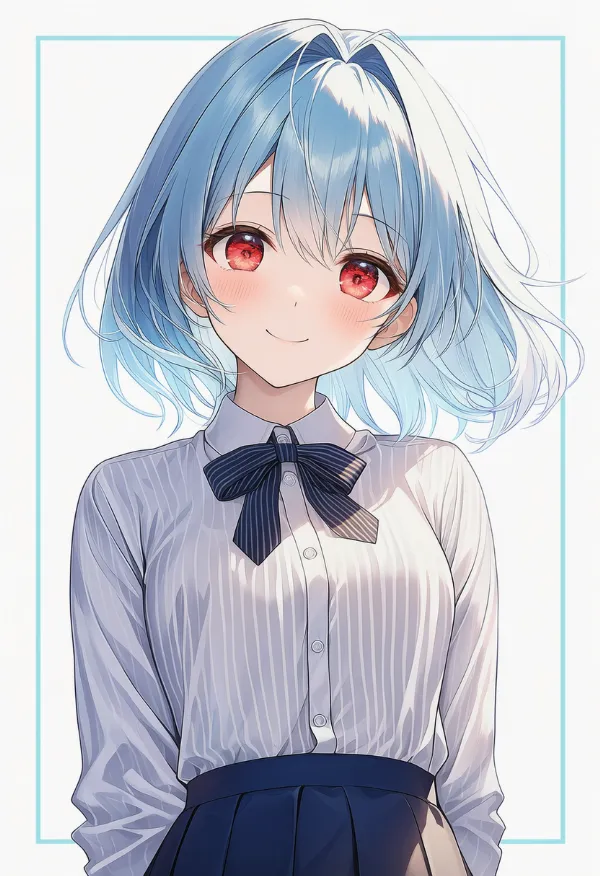 ストライプの服（一般）のプロンプト｜AIイラスト