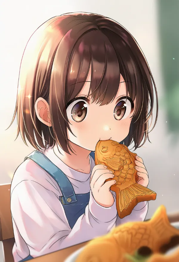 たい焼きのAIイラスト｜プロンプト紹介