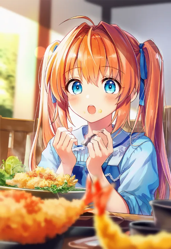 天ぷらのAIイラスト｜プロンプト紹介