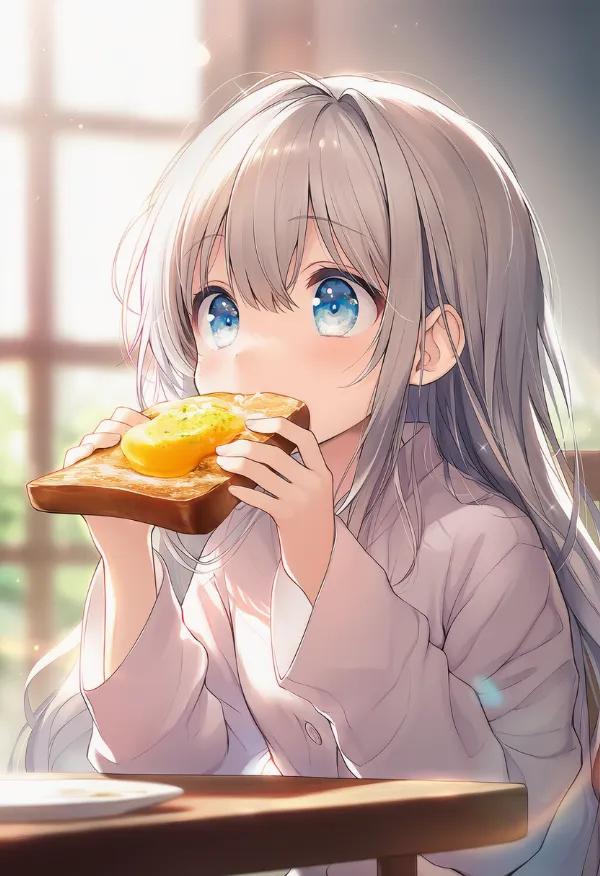 トーストのAIイラスト｜プロンプト紹介