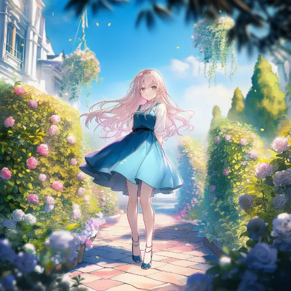 トピアリーのプロンプト紹介｜植物のAIイラスト