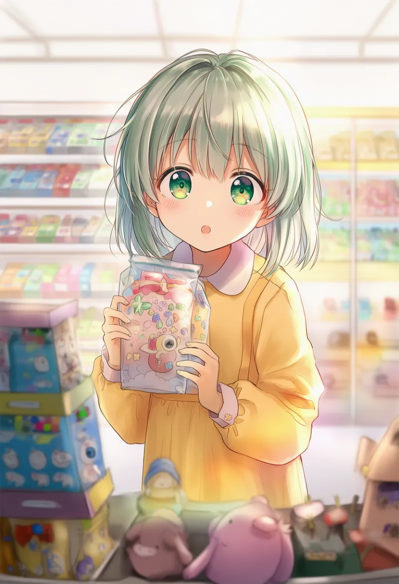 おもちゃ屋の店内のAIイラスト作例とプロンプト紹介