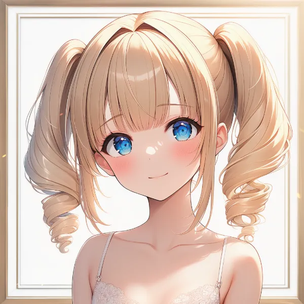 ツインドリル|髪型プロンプト