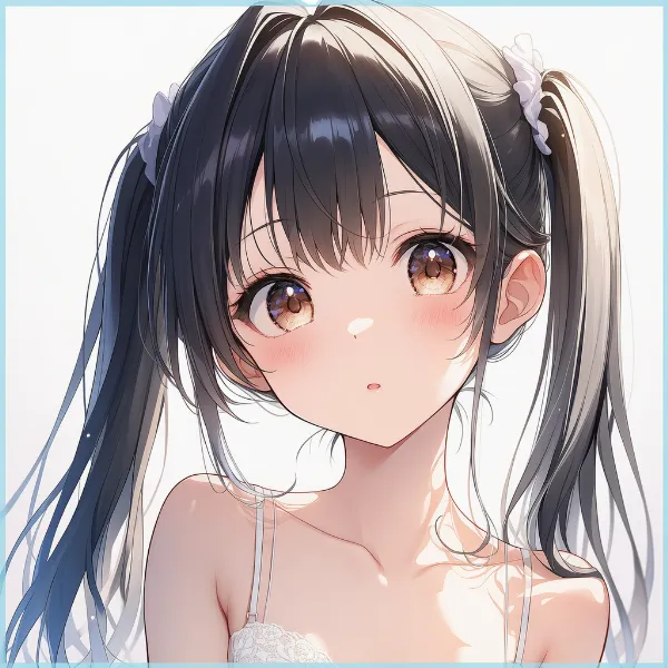 ツインテール|髪型プロンプト