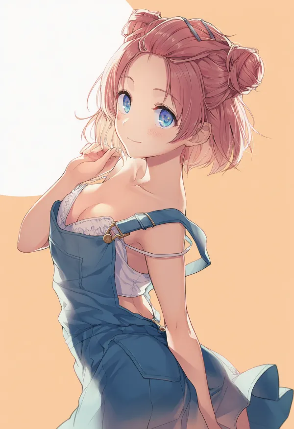 体をひねる(AIイラスト)|プロンプトと作例