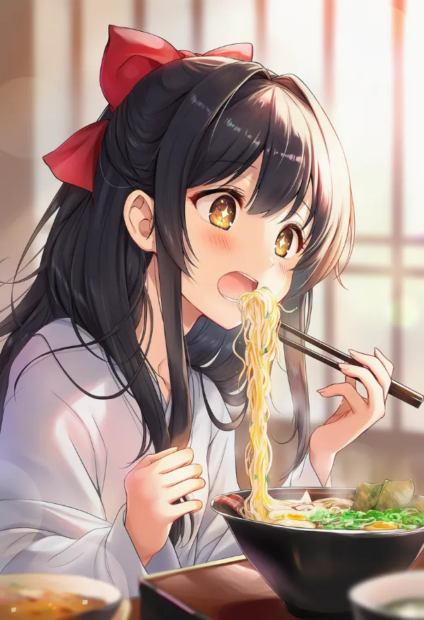 うどんのAIイラスト｜プロンプト紹介