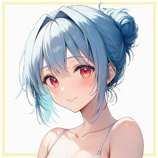 まとめ髪|髪型プロンプト