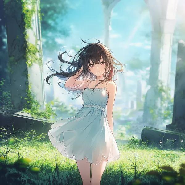 つる植物のプロンプト紹介｜植物のAIイラスト