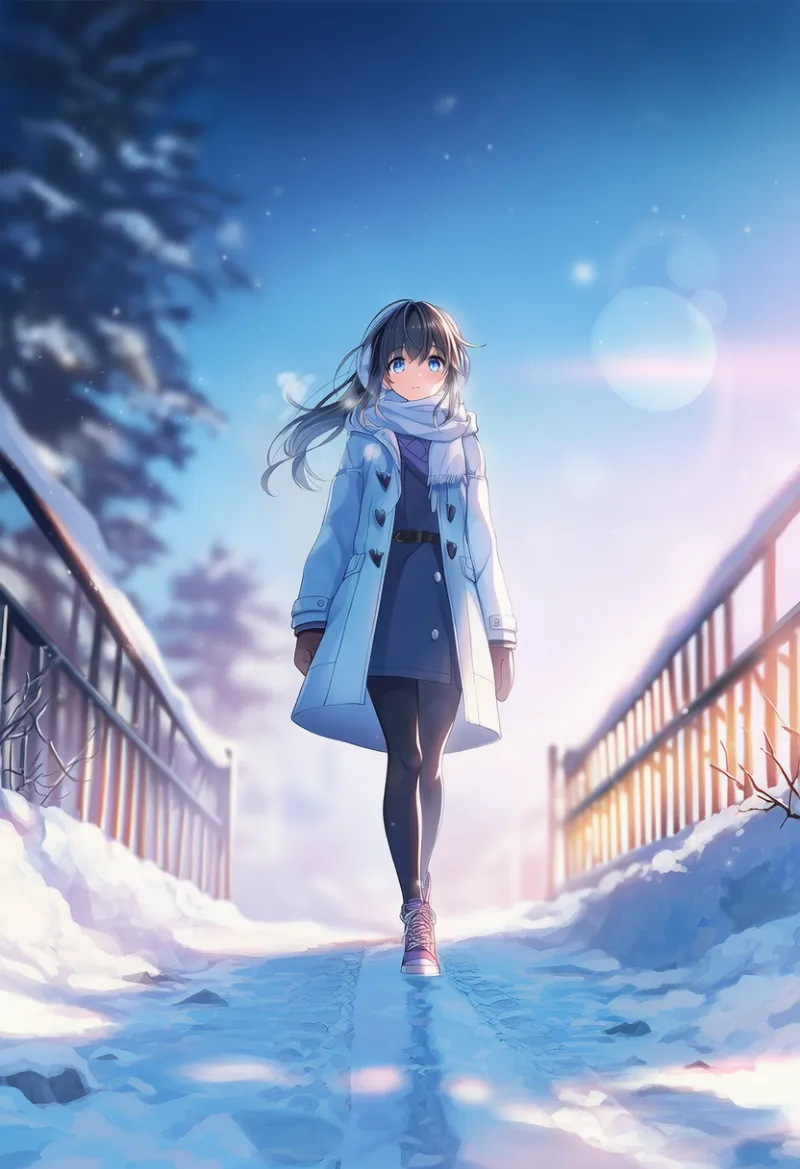 viewerに向かって歩いてくる:walking towards viewer|AIイラスト用プロンプト