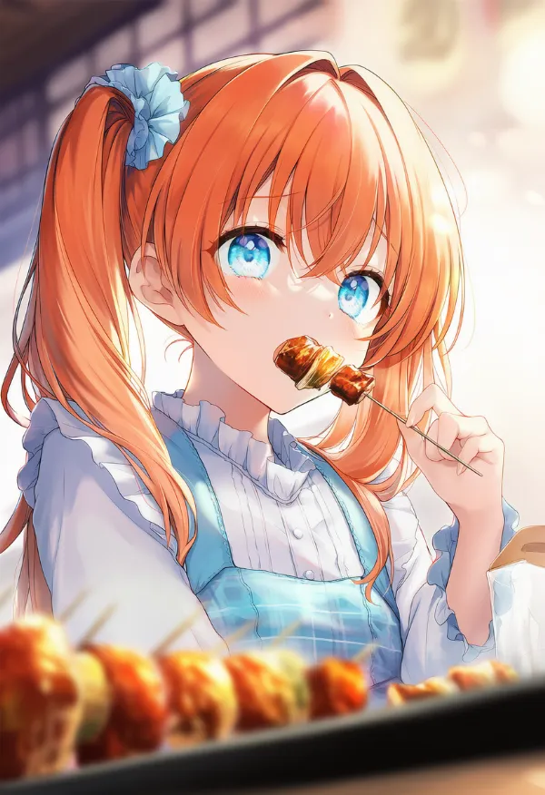 焼き鳥のAIイラスト｜プロンプト紹介