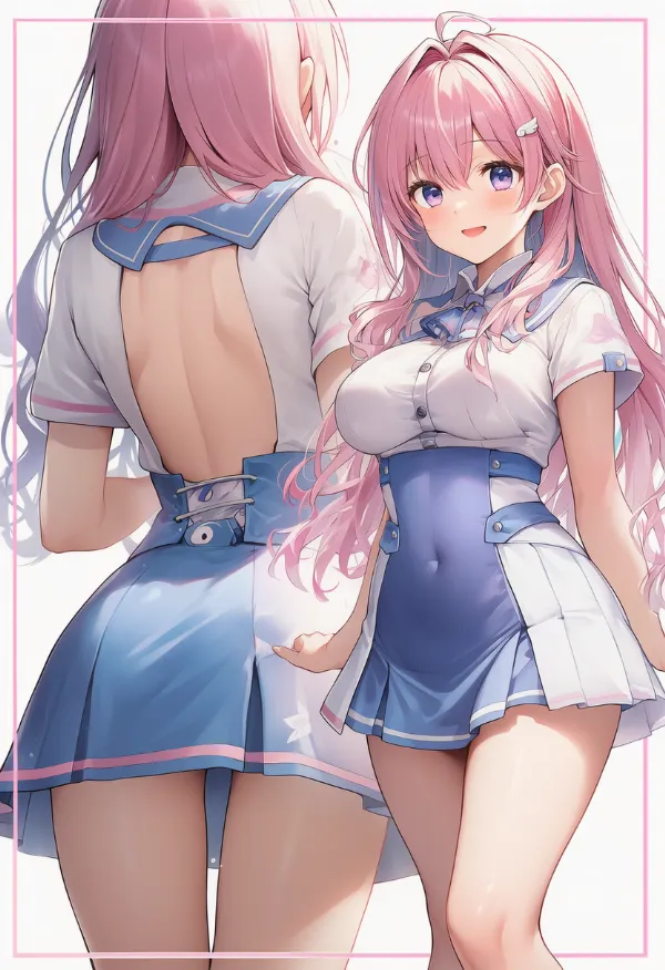 夢かわいいファッションの服装プロンプト|AIイラスト