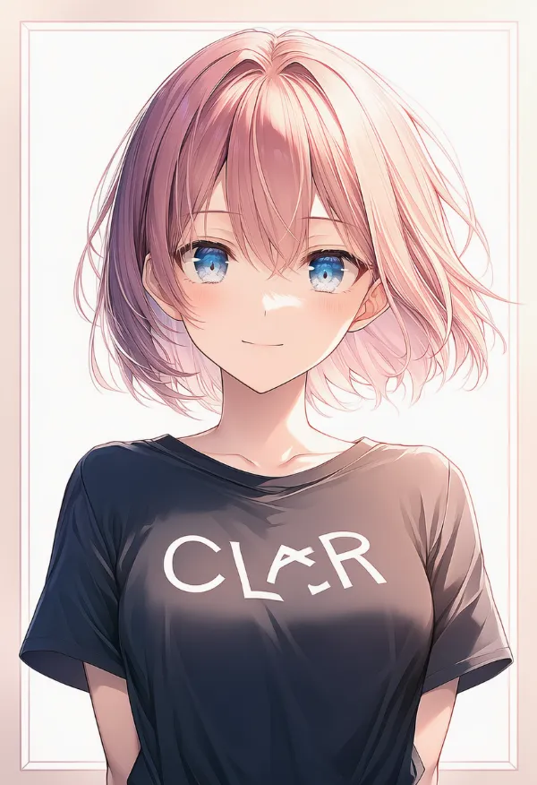 文字プリントTシャツのAIイラスト｜プロンプト紹介