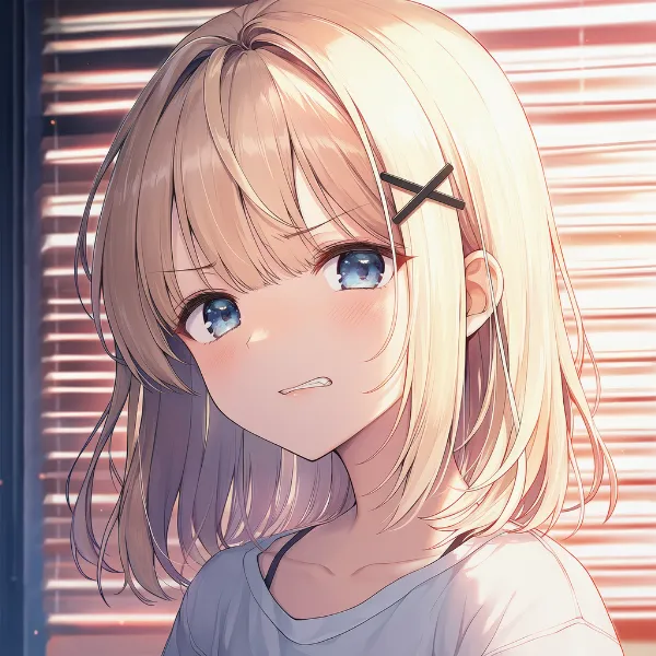 悔しくて怒りを抑えきれない表情プロンプト(angry, clenched teeth, furrowed brow)|AIイラスト