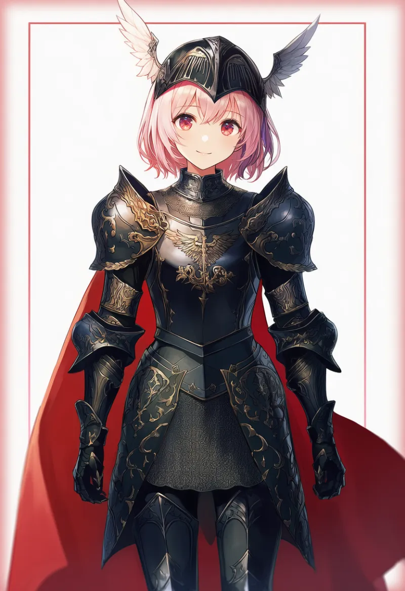 重装騎士（フルプレートアーマー）の作例プロンプト｜AIイラスト