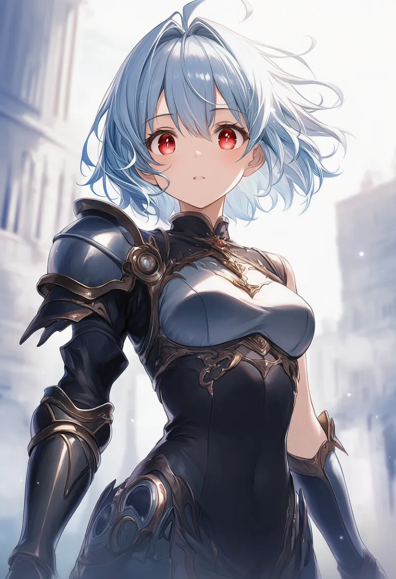 片側だけ重装備のAIイラスト｜プロンプト紹介