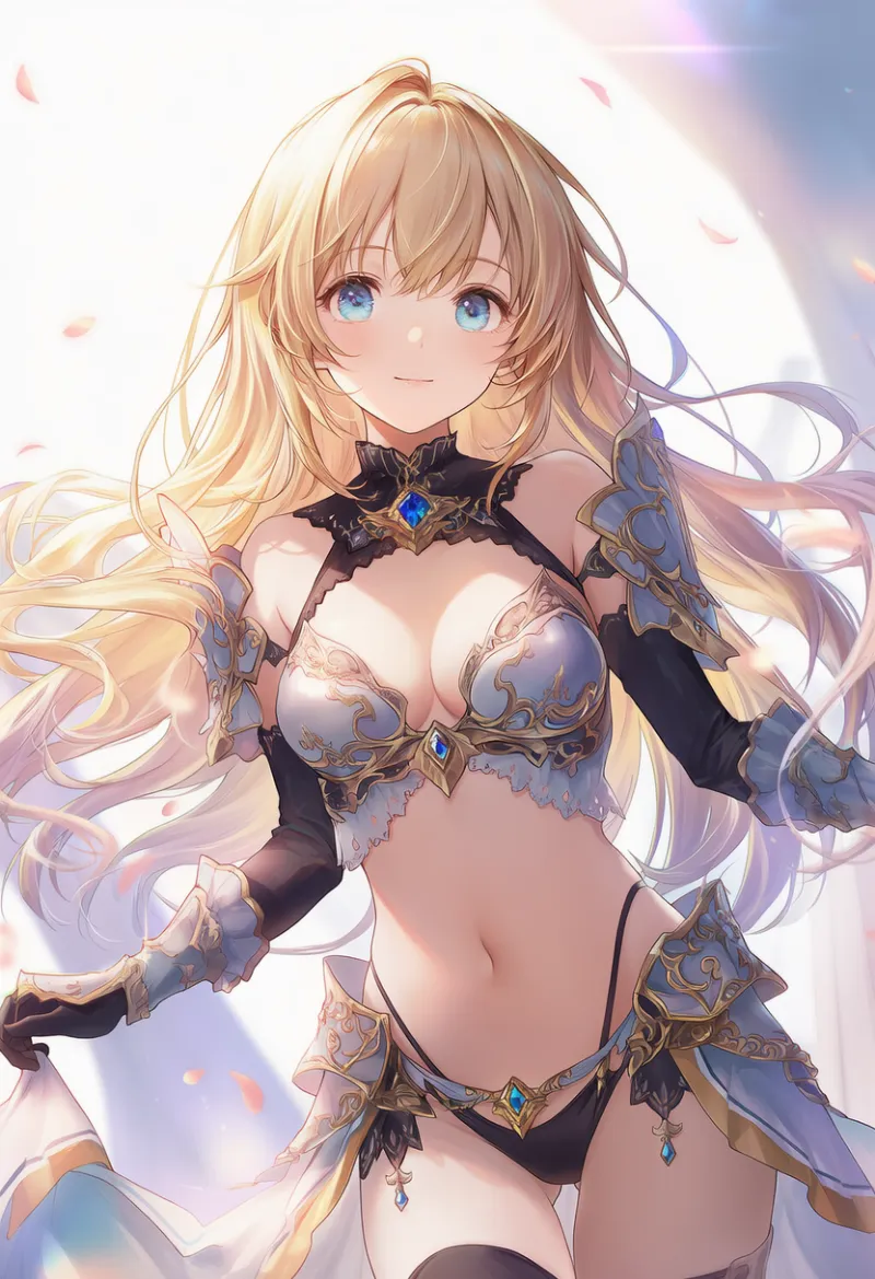 ビキニアーマーのAIイラスト｜プロンプト紹介