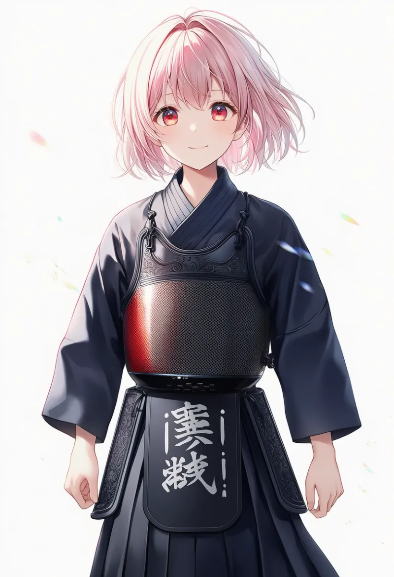 防具（剣道・武道用の軽量の鎧）のAIイラスト｜プロンプト紹介