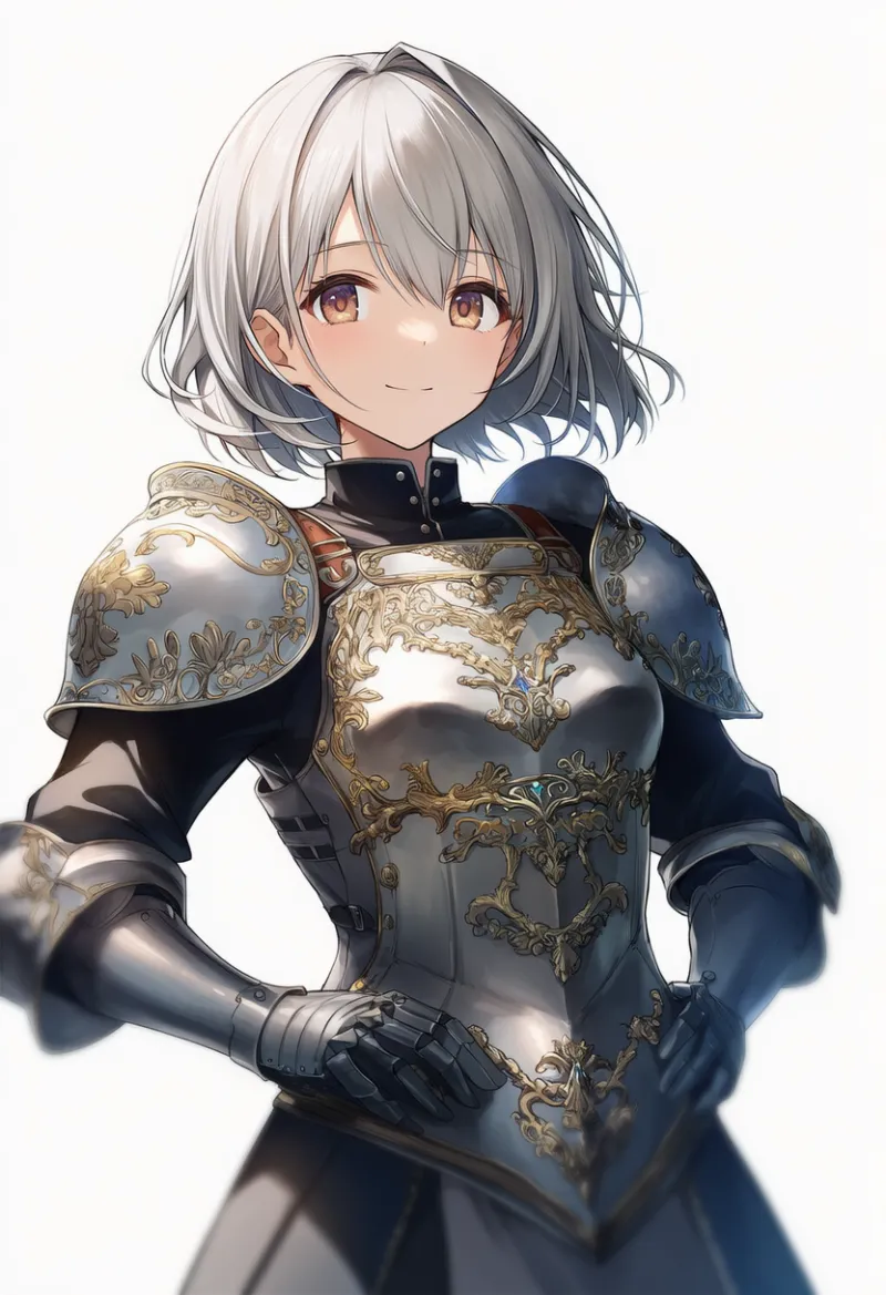 胸当てのAIイラスト｜プロンプト紹介