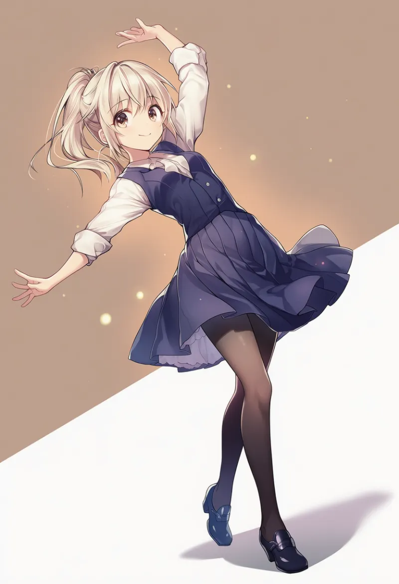 カンカンダンスのAIイラストとプロンプト紹介