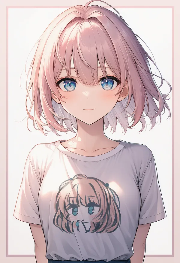 キャラクタープリントTシャツのAIイラスト｜プロンプト紹介