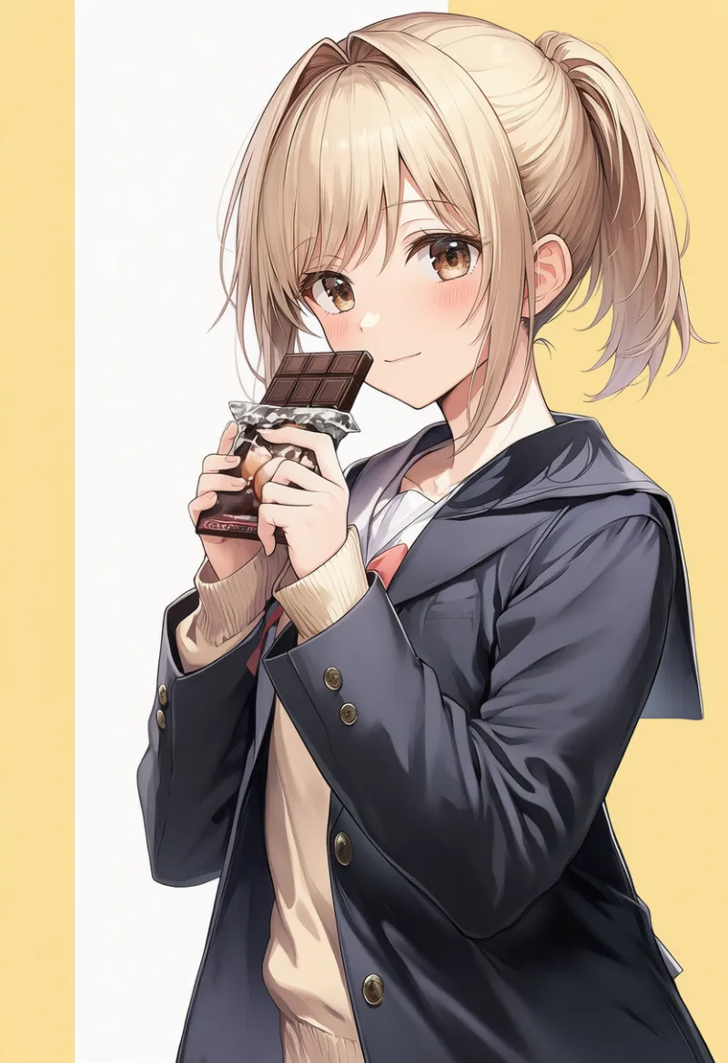 板チョコのAIイラスト｜バレンタインデー