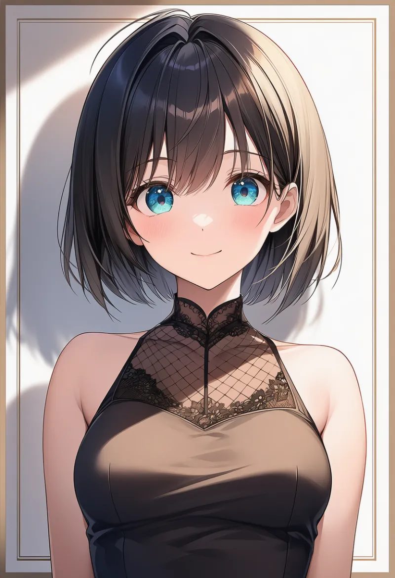 服越しの鎖骨のAIイラストとプロンプト紹介