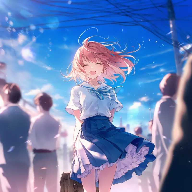 群衆のプロンプト：crowd