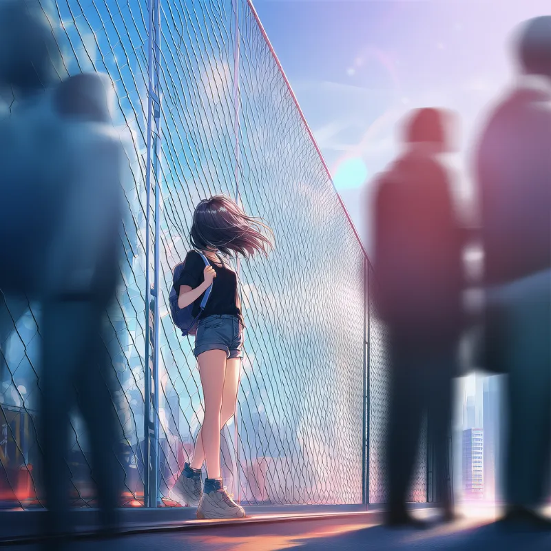 構図別の群衆のプロンプトフレーズ紹介（全身ショット）