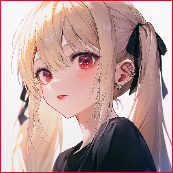 耳ピアスのAIイラスト|プロンプト紹介