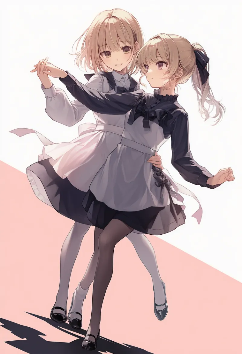 フォークダンスのAIイラストとプロンプト紹介