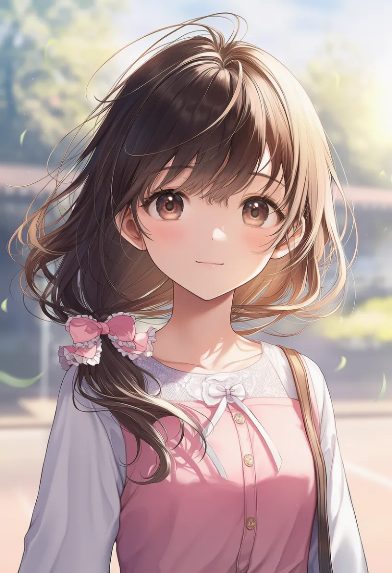 フリルリボンのAIイラスト|プロンプト紹介