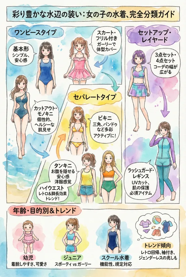 水彩洗い・柔らかいブラシストロークの画風|Nano Banana用グラフィックレコーディングのプロンプト