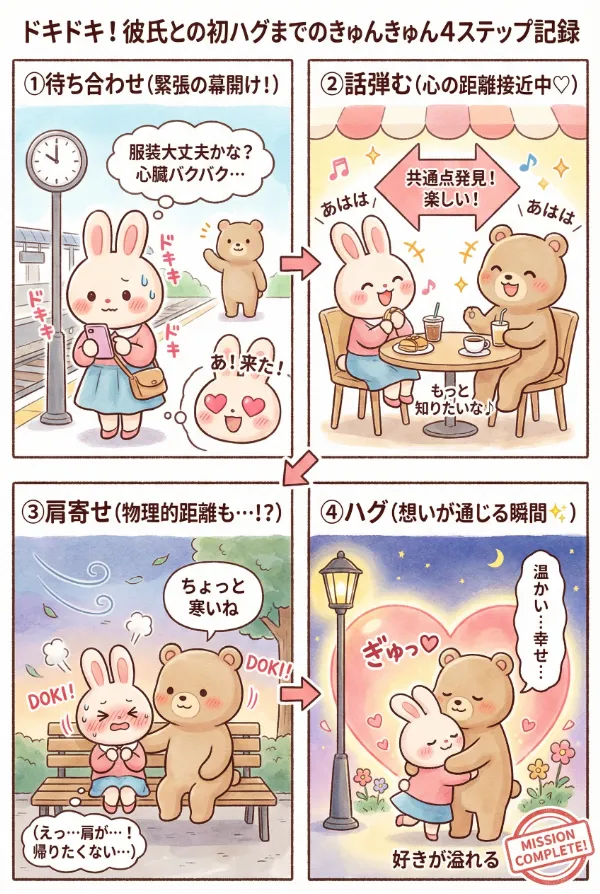 4コマ漫画風・左上→右→左下→右の順番|Nano Banana用グラフィックレコーディングのプロンプト