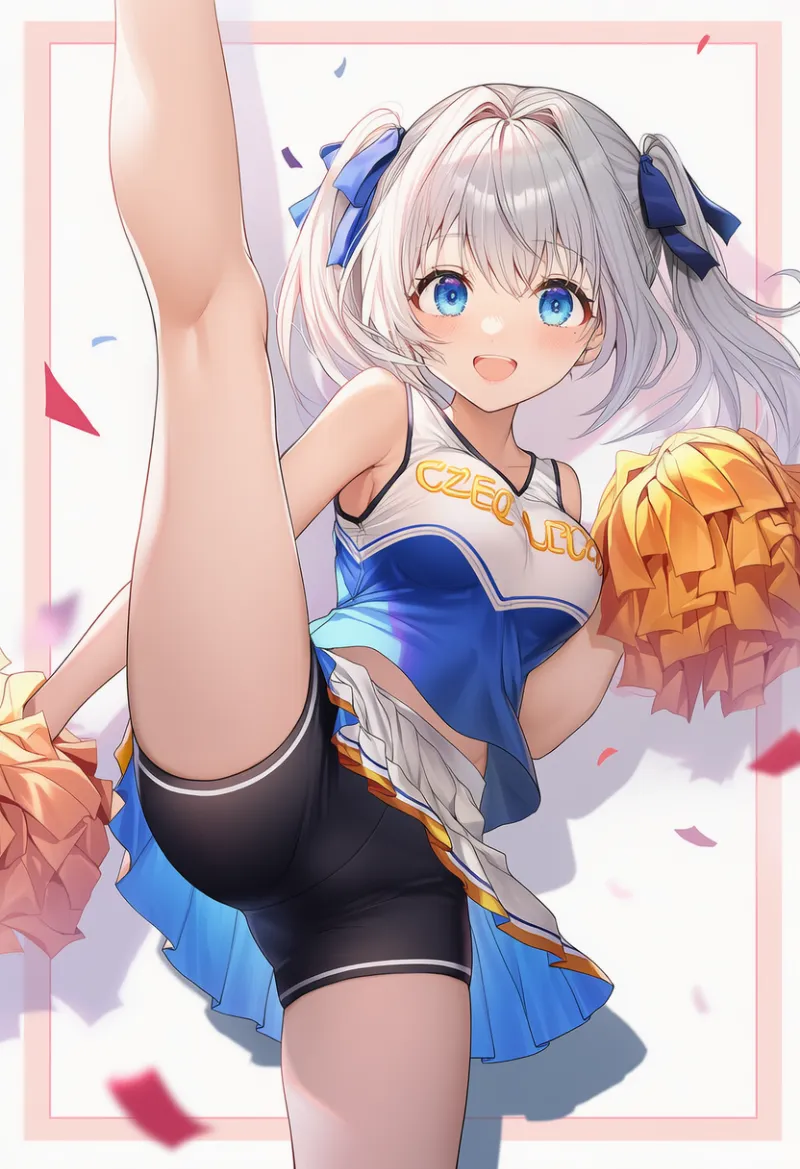 ハイキックのプロンプト｜AIイラスト