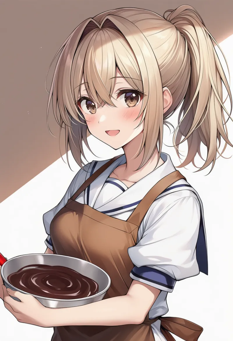 ボウルを持っているAIイラスト｜プロンプト紹介