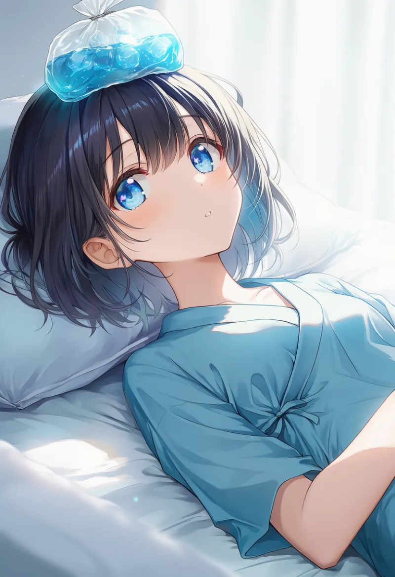 アイスパック(病院用)のAIイラストとプロンプト