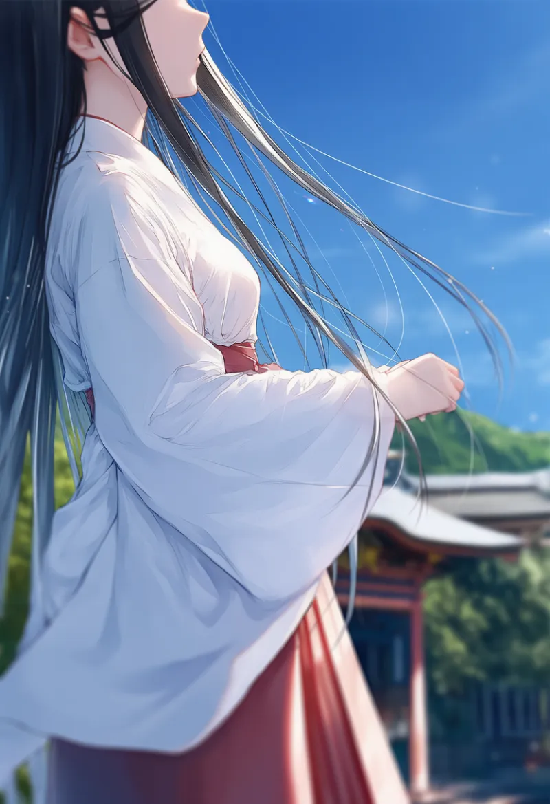 小袖のAIイラスト｜プロンプト紹介