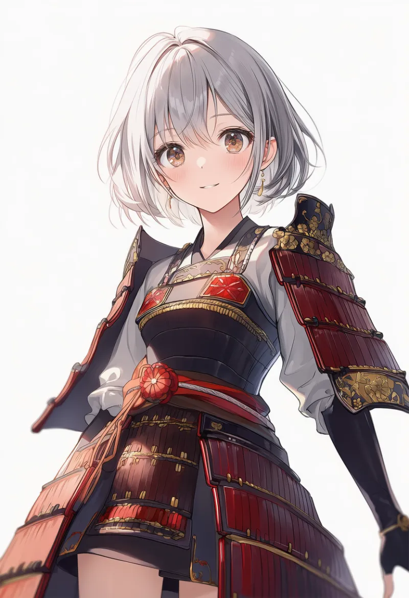 草摺のAIイラスト｜プロンプト紹介