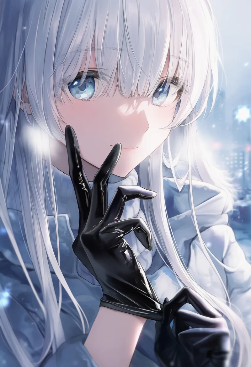 エナメル質のグローブのプロンプト紹介|AIイラスト