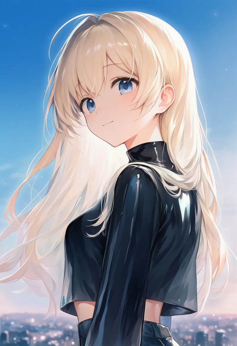 エナメル質のシャツのプロンプト紹介|AIイラスト