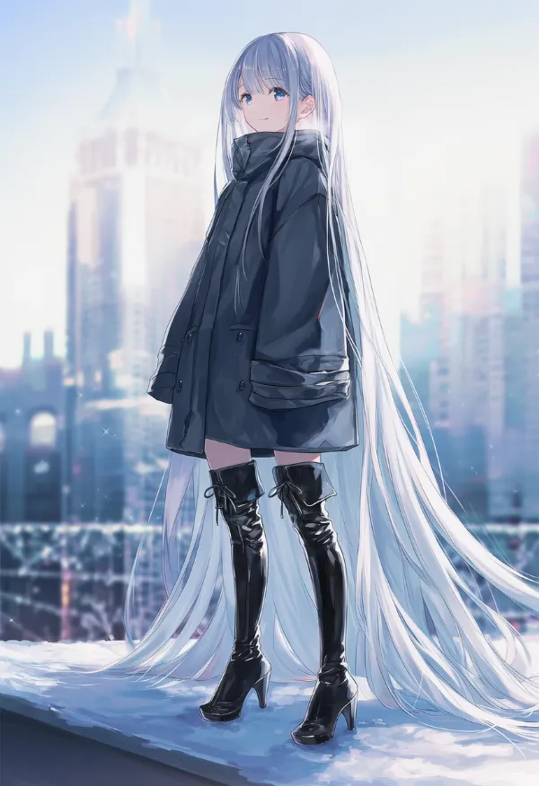 エナメル質のサイブーツのプロンプト紹介|AIイラスト