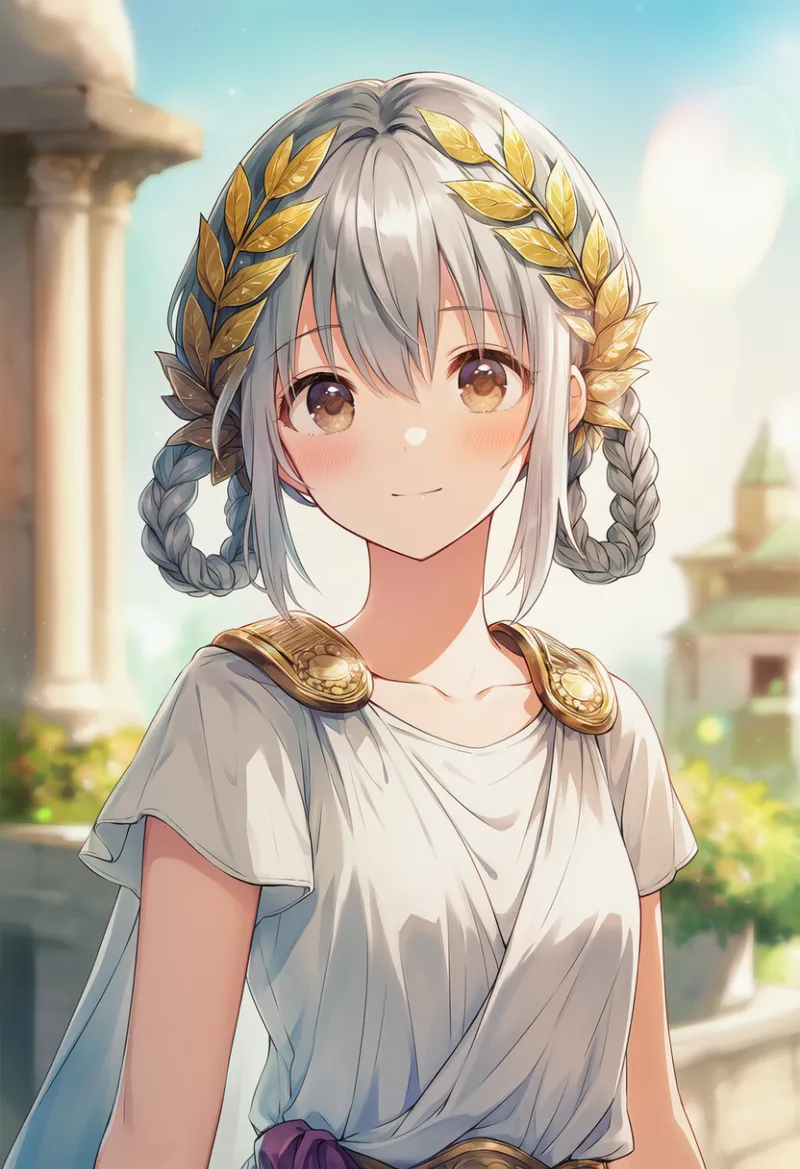 月桂樹の冠のAIイラスト｜プロンプト紹介