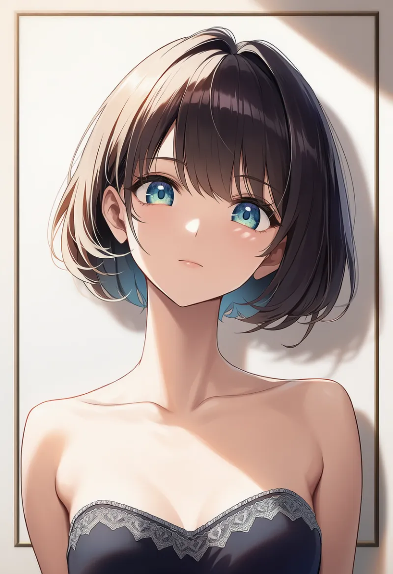 長い首のAIイラストとプロンプト紹介