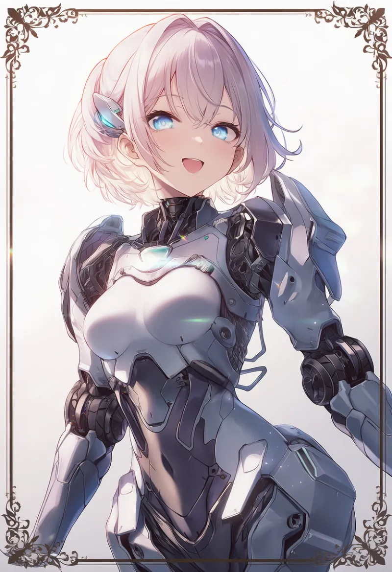 兵器・メカの擬人化のAIイラスト|プロンプト紹介