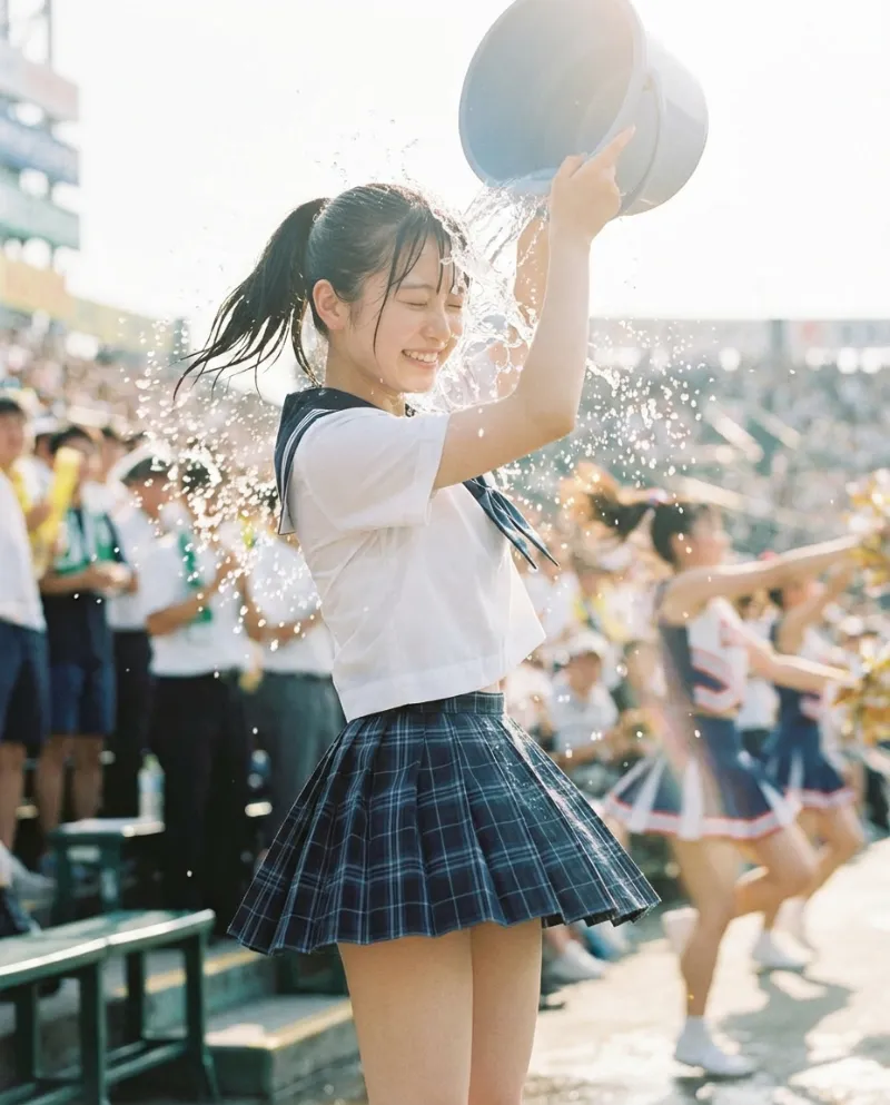 制服美女の作例-4｜Nano Banana Pro生成のAI美女