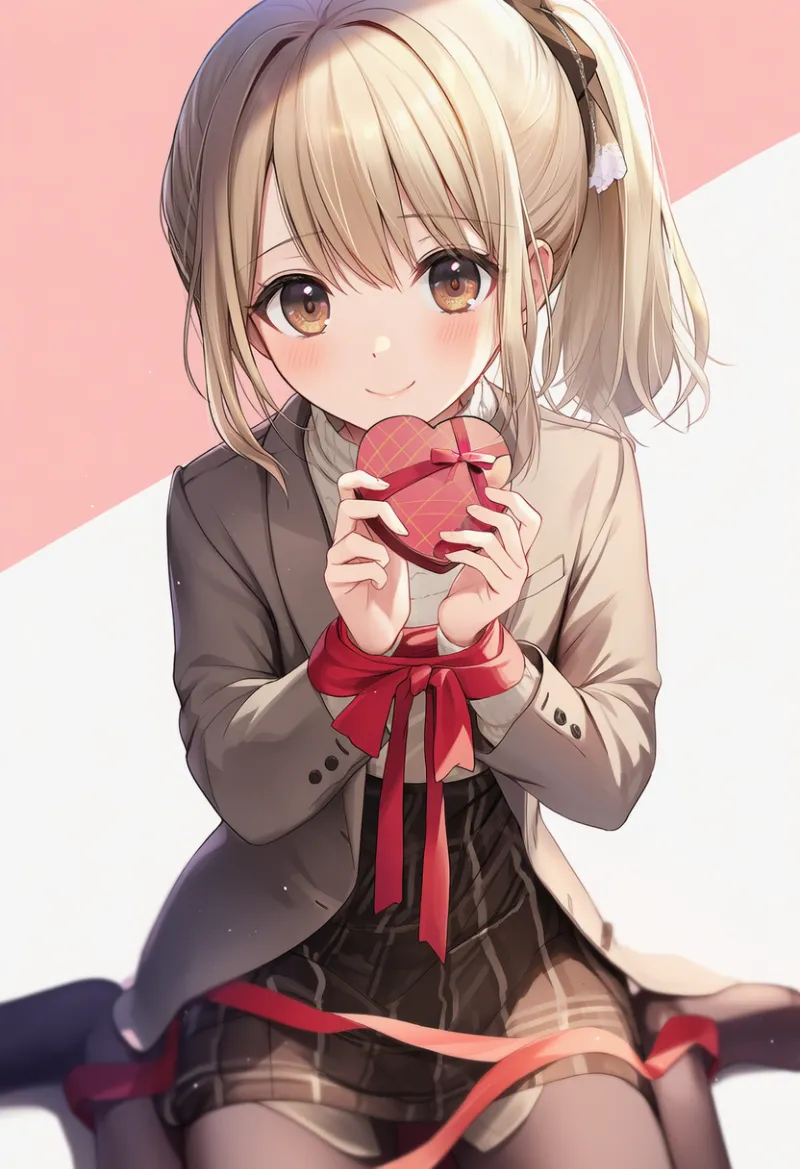 リボンで手が縛られる状態のAIイラストとプロンプト紹介