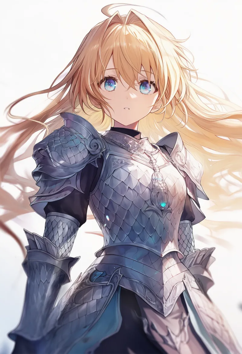 鱗状の鎧のAIイラスト｜プロンプト紹介