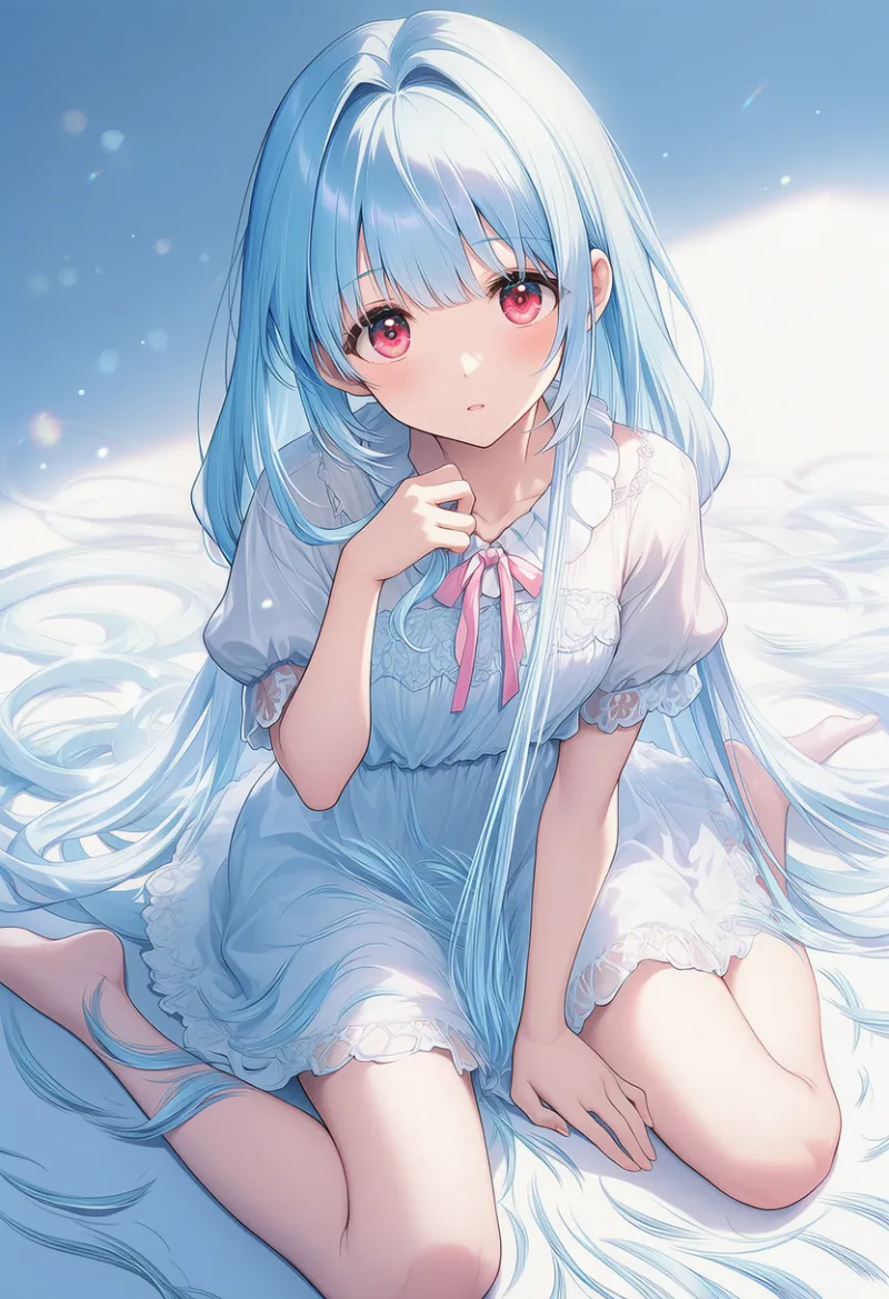 切られた髪の毛が散らばるAIイラストとプロンプト紹介