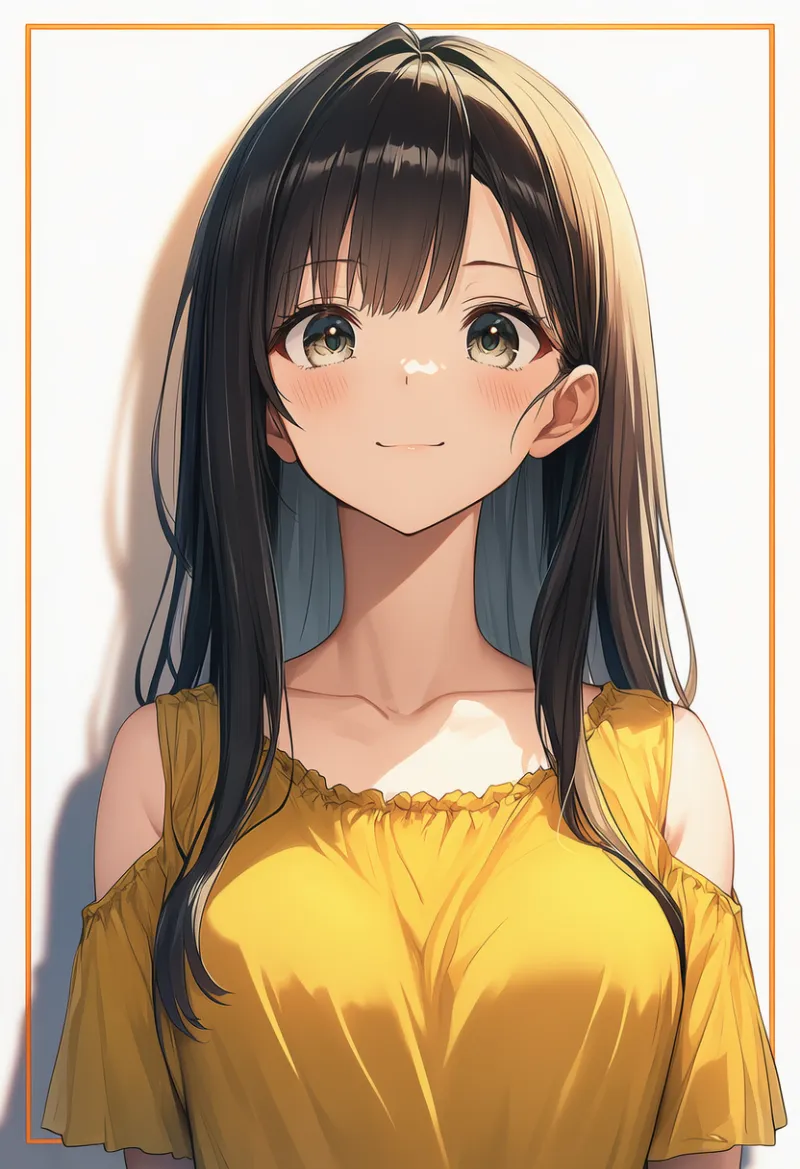 肩部分をカットアウトした服のAIイラストとプロンプト紹介