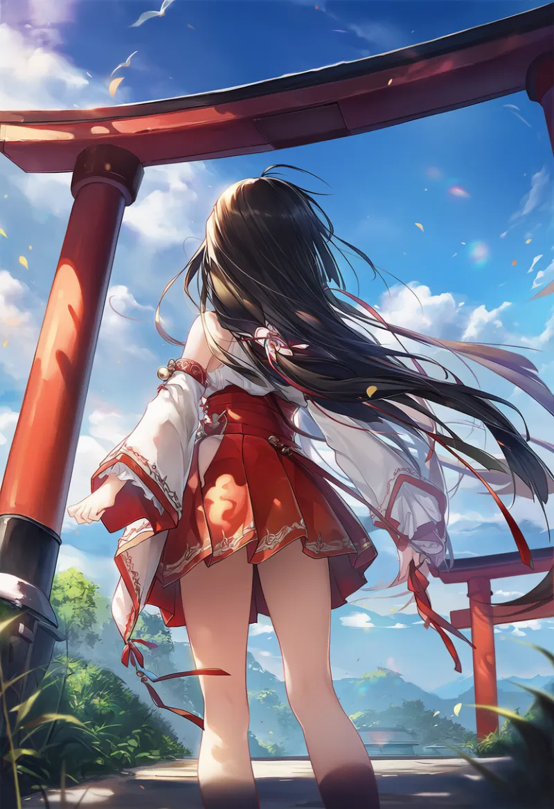 鳥居のAIイラスト｜プロンプト紹介